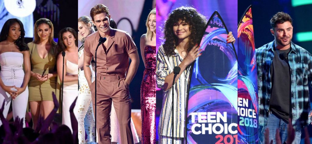 Lista completa de los ganadores de los Teen Choice Awards 2018