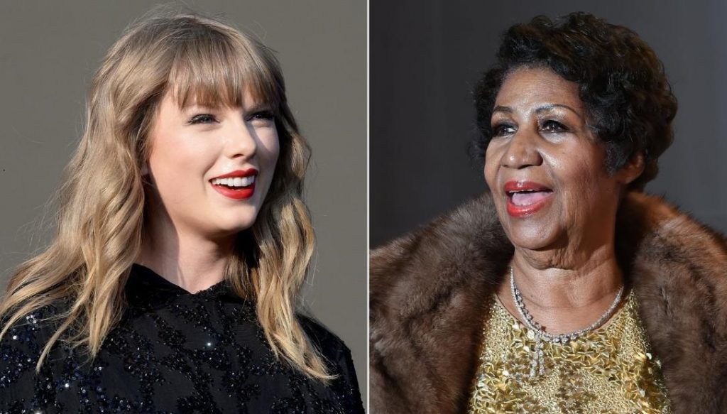 Taylor Swift rinde homenaje a Aretha Franklin en concierto