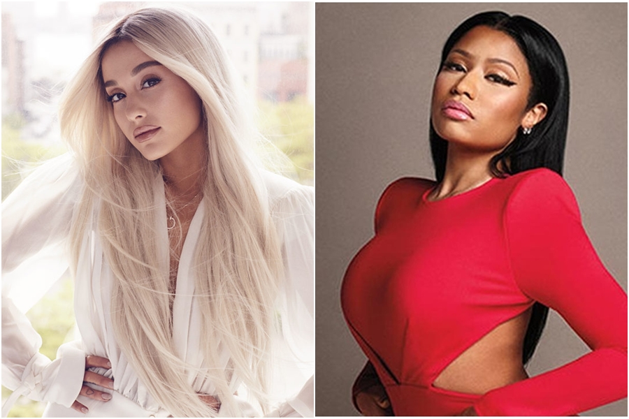 Revelan como debutaran los nuevos álbumes de Ariana Grande y Nicki Minaj en Billboard