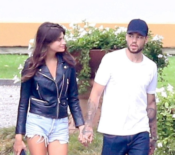 Liam Payne fue fotografiado con su nueva novia