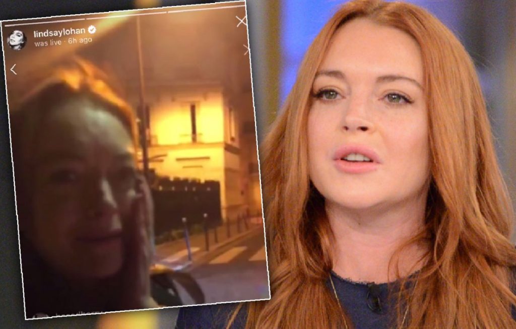 Golpean a Lindsay Lohan en el rostro tras acusar a pareja de secuestrar a sus propios hijos