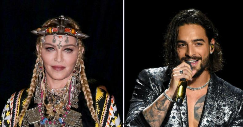 Maluma está intentando grabar una canción con Madonna