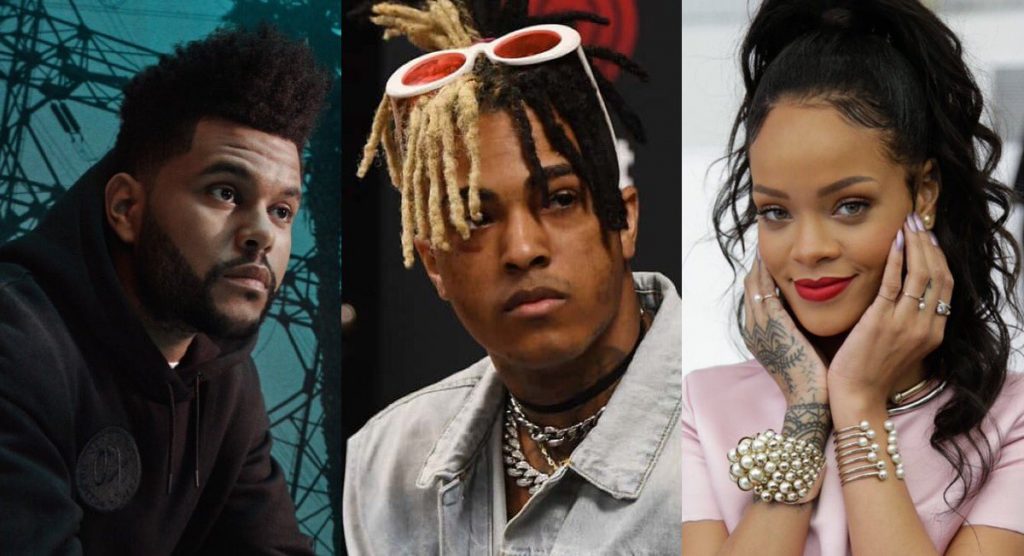 Rihanna y The Weeknd podrían tener colaboraciones con XXXTentacion