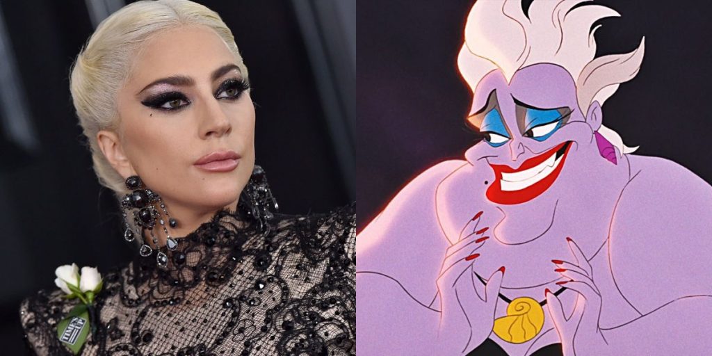 Lady Gaga podría estar interpretando a Ursula en "La Sirenita"