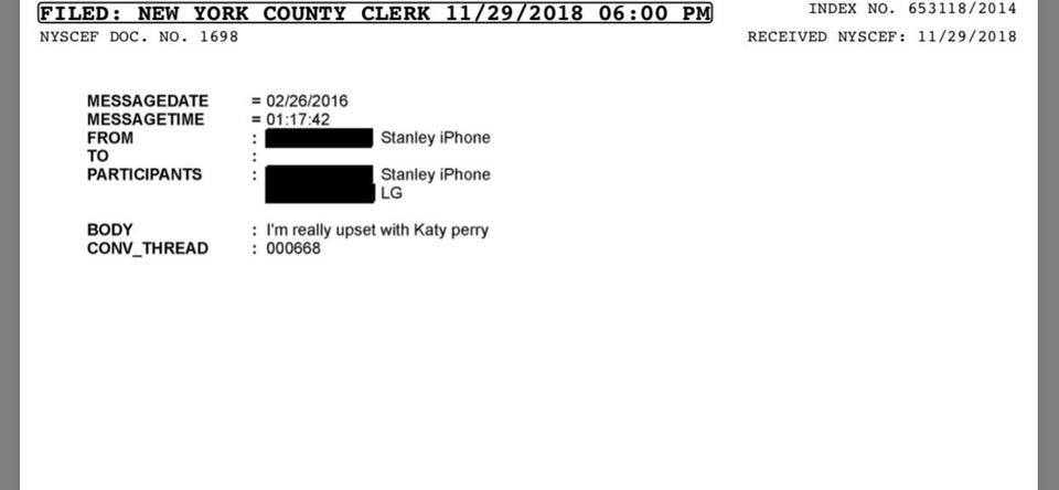 Lady Gaga y Kesha hablan mal de Katy Perry en documento revelado