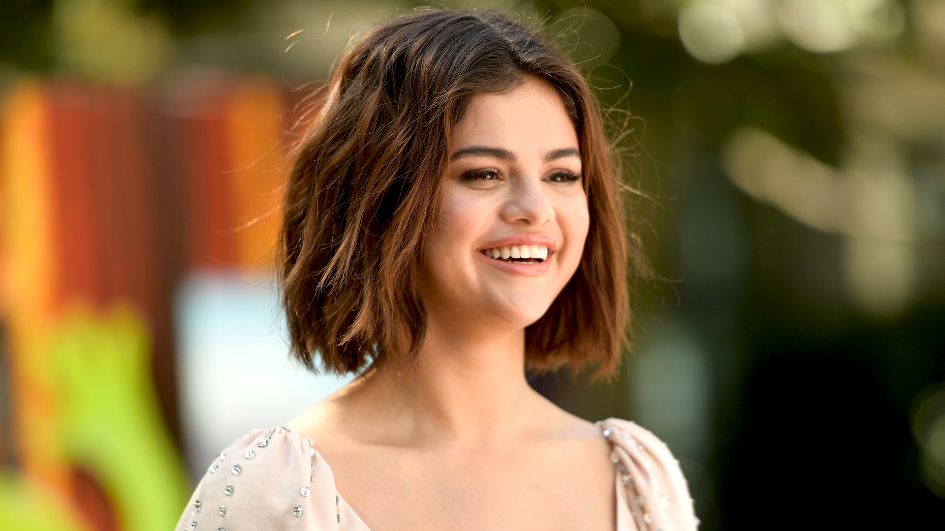 CULVER CITY, CA - APRIL 11:  Selena Gomez attends the photo call for Sony Pictures' "Hotel Transylvania 3: Summer Vacation" at Sony Pictures Studios on April 11, 2018 in Culver City, California.  (Photo by Matt Winkelmeyer/Getty Images)