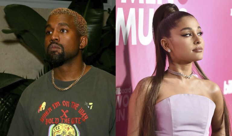 Kanye West arremete contra Ariana Grande vía Twitter y ella le responde