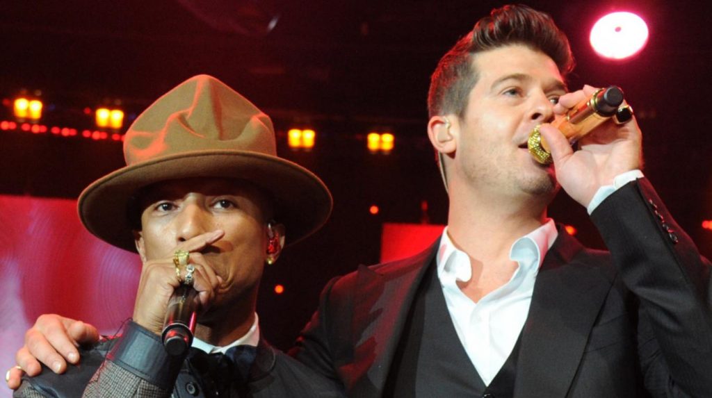 Robin Thicke y Pharrell pierden la demanda por ‘Blurred Lines’
