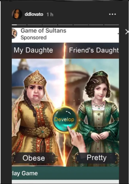 Demi Lovato ataca a Instagram