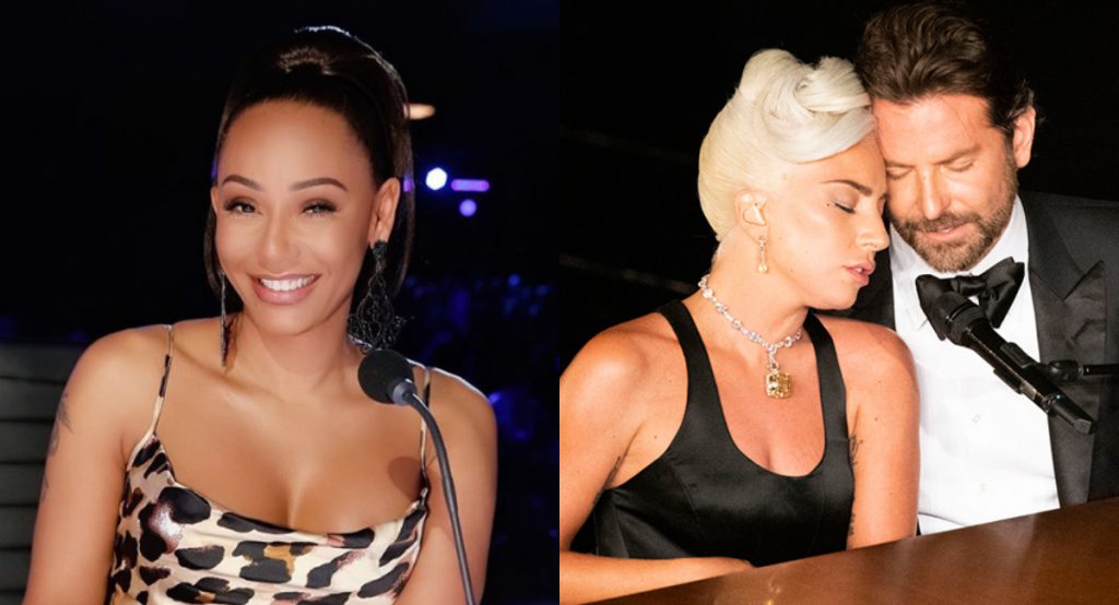 Mel B se sintió "incomoda" durante la presentación de Lady Gaga y Bradley Cooper en los Oscar