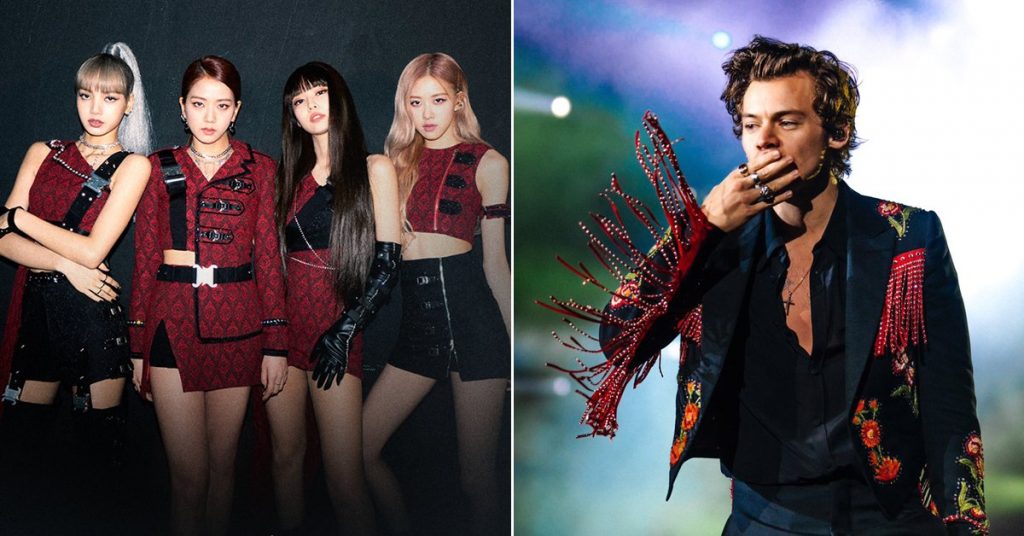 Harry Styles fue visto en el concierto de BLACKPINK en Los Angeles