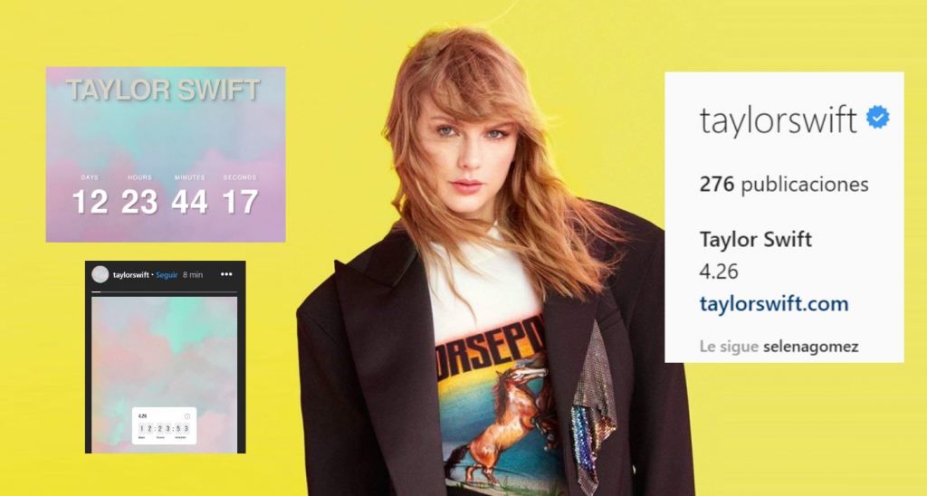 Taylor Swift lanzará nueva música en 13 días