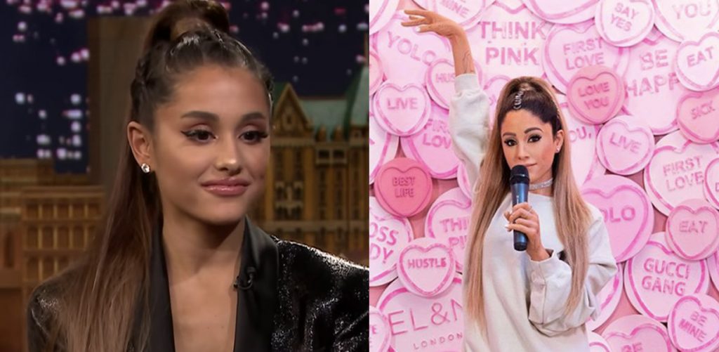 Ariana Grande reacciona a su figura de cera en el museo Madame Tussaud