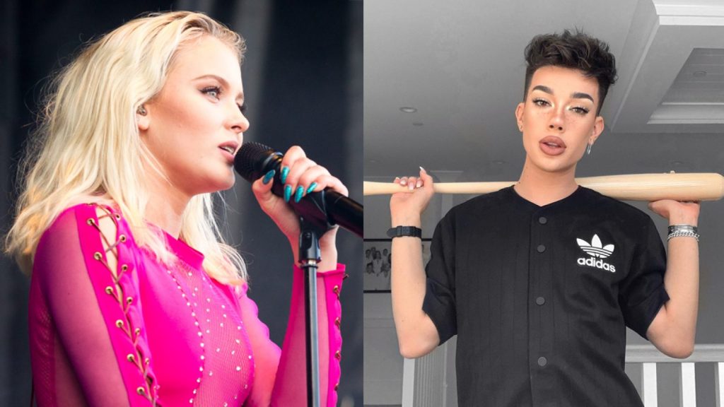 James Charles se defiende con pruebas y desmiente comentarios de Zara Larsson