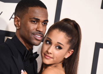 Mandatory Credit: Photo by Jordan Strauss/Invision/AP/REX/Shutterstock (9194819nb)
Big Sean, left, and Ariana Grande arrive at the 57th annual Grammy Awards at the Staples Center, in Los Angeles
The 57th Annual Grammy Awards - Arrivals, Los Angeles, USA - 8 Feb 2015