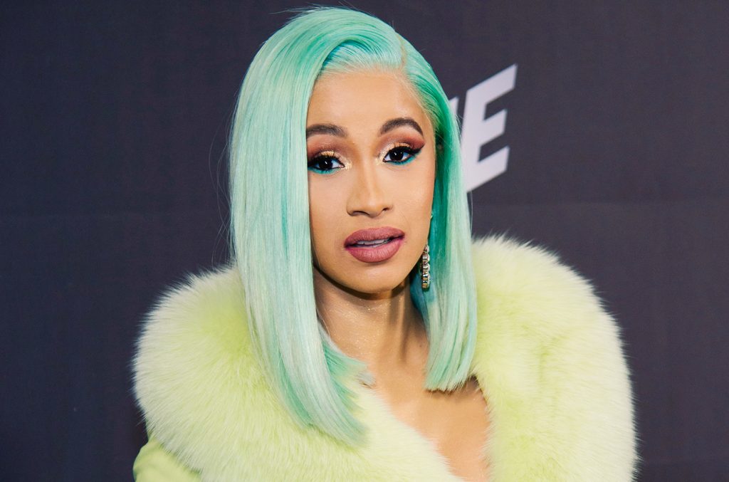 cardi b vestido