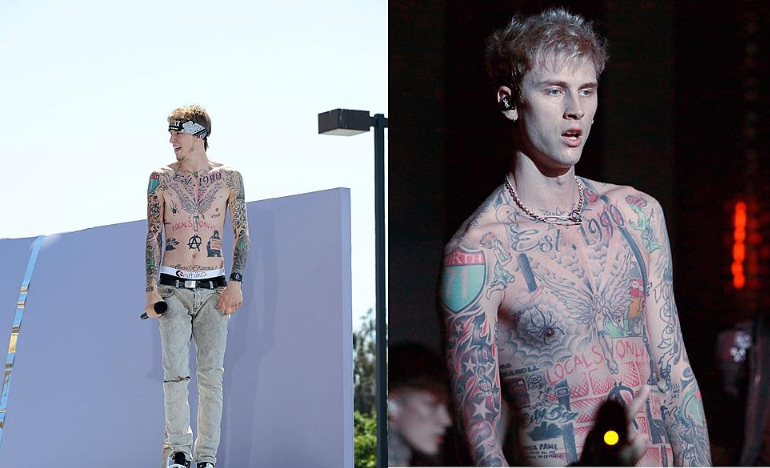 Descubre el antes y después de los artistas con tatuajes