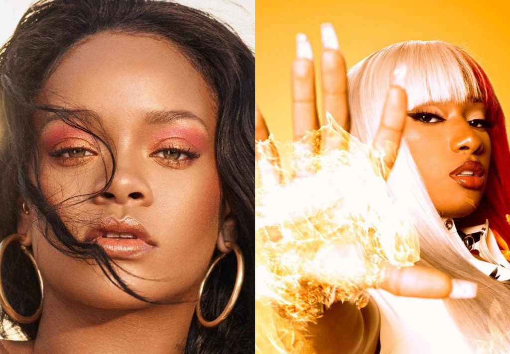 Rihanna registra nueva canción y podría ser una colaboración junto Megan Thee Stallion