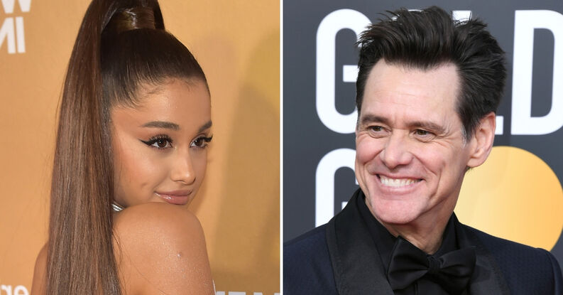 Jim Carrey admitió estar nervioso de 'decepcionar' a Ariana Grande