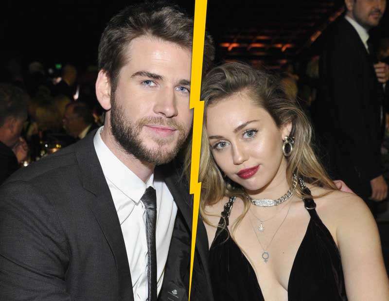 Miley Cyrus y Liam Hemsworth se separan tras casi un año de casados