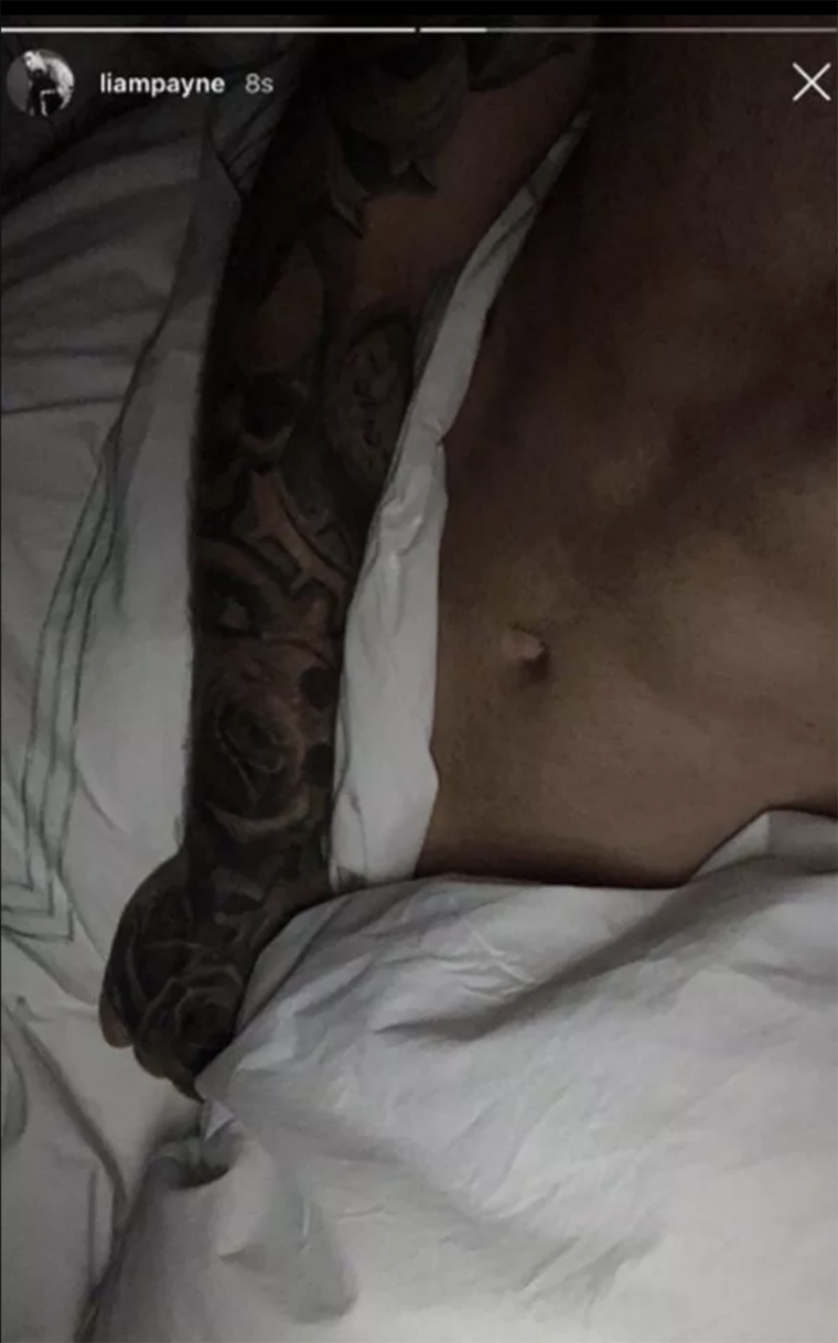Liam Payne filtra sus fotos más oscuras 'por accidente'