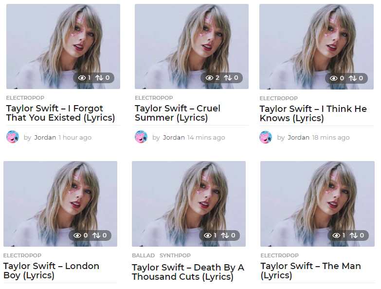 Taylor Swift London Boy Lyrics Music Mundial