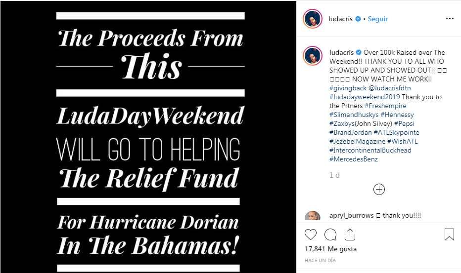 Rihanna y otros artistas se unen en apoyo a las Bahamas después del huracán Rihanna y otros artistas se unen en apoyo a las Bahamas después del huracán
