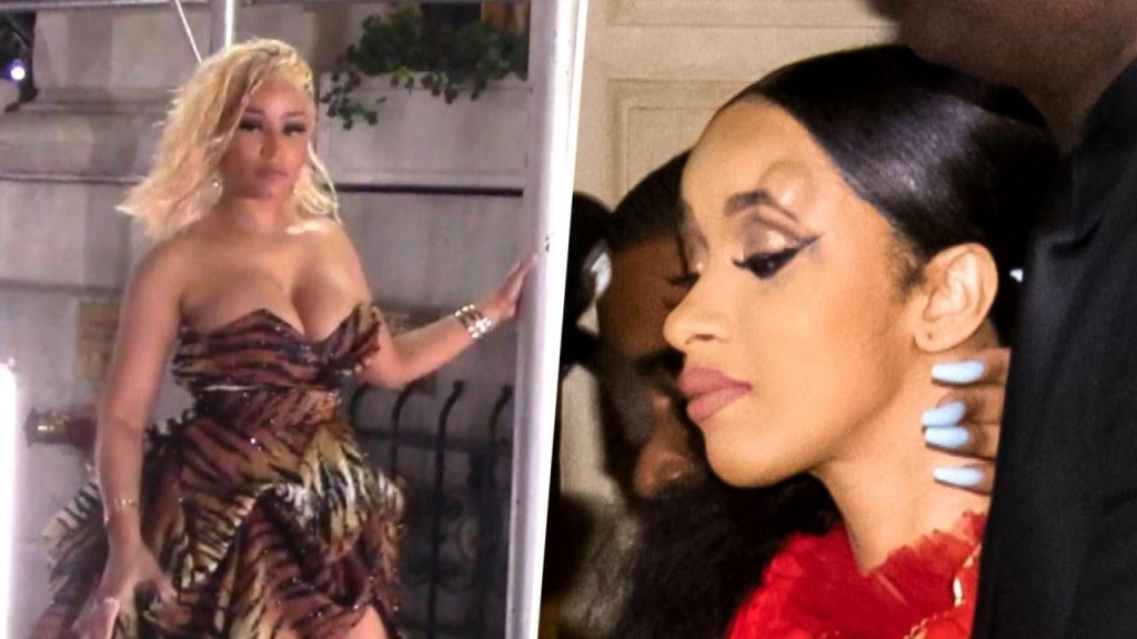 Se cumple un año desde el altercado de Nicki Minaj y Cardi B en la NYFW