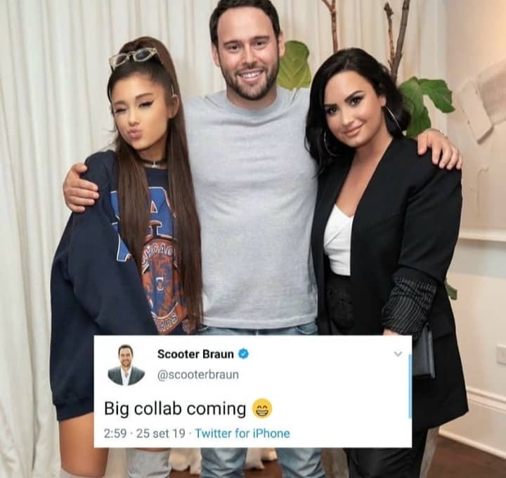 ¿Ariana Grande y Demi Lovato? El manager dice que gran colaboración se acerca