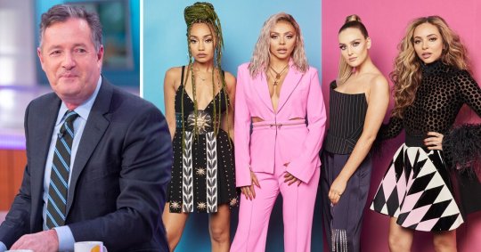 Piers Morgan planea demandar a las chicas de Little Mix después de que estas lo usaran en su tour