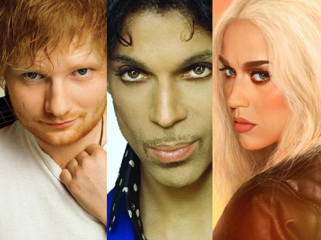 Se revela que Prince odiaba las canciones de Katy Perry y Ed Sheeran