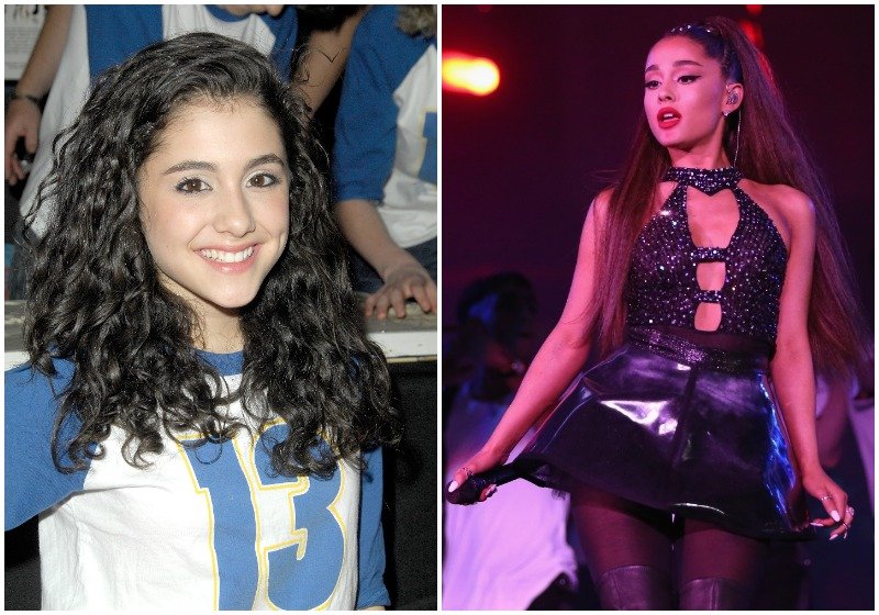 El increíble cambio físico de Ariana Grande al paso de los años