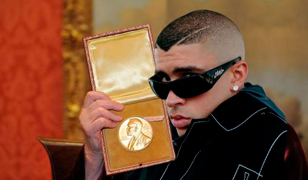 Fans de Bad Bunny exigen que su ídolo gane el premio Nobel de literatura