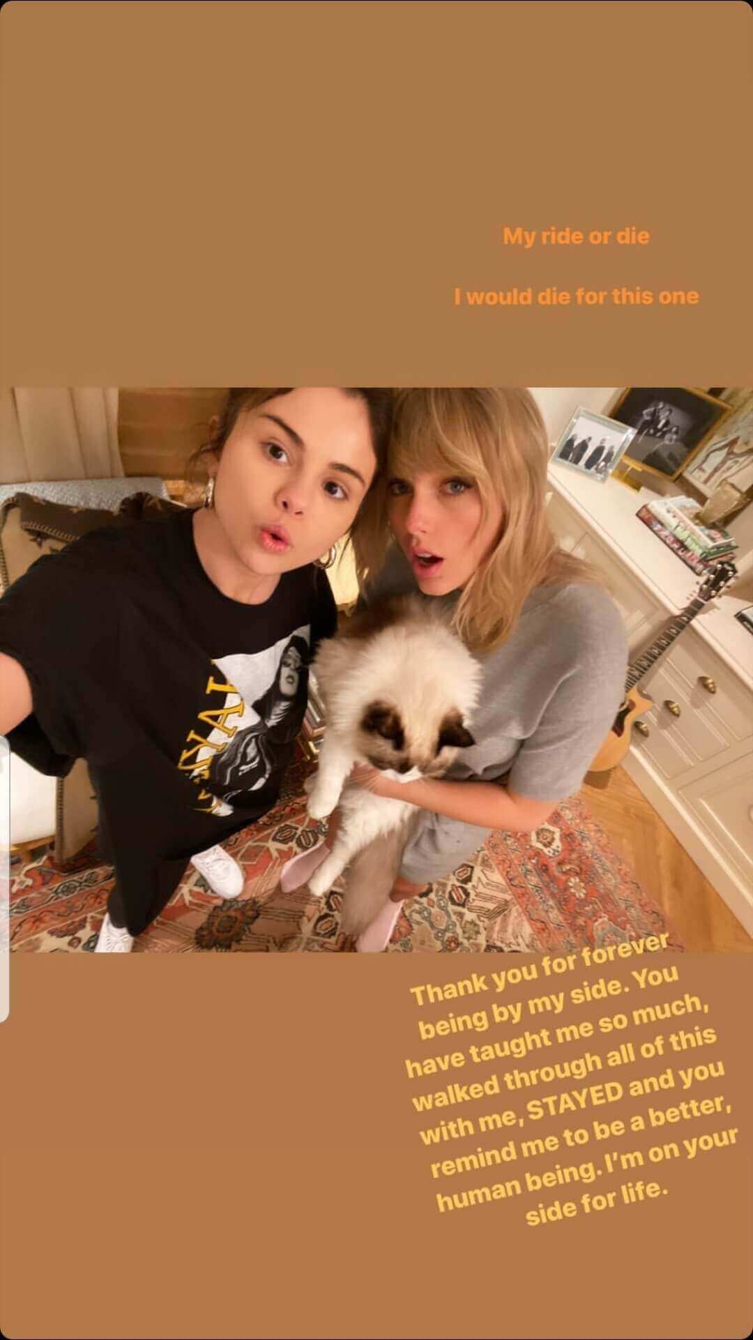 Selena Gomez promociona ropa de Kim Kardashian y enoja a fans de Taylor Swift