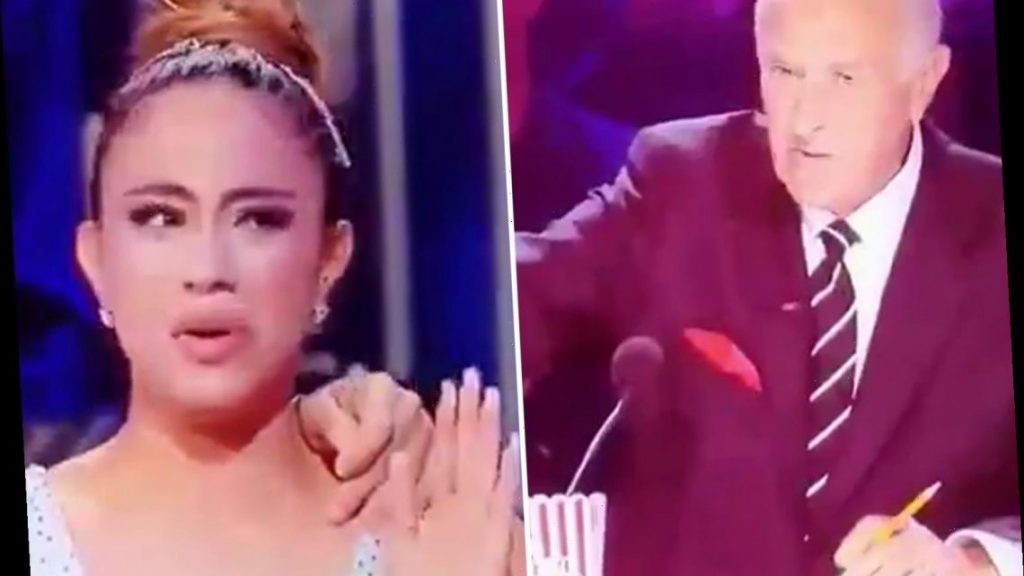 Len Goodman denigra a Ally Brooke y le pide no lo vuelva a tocar otra vez