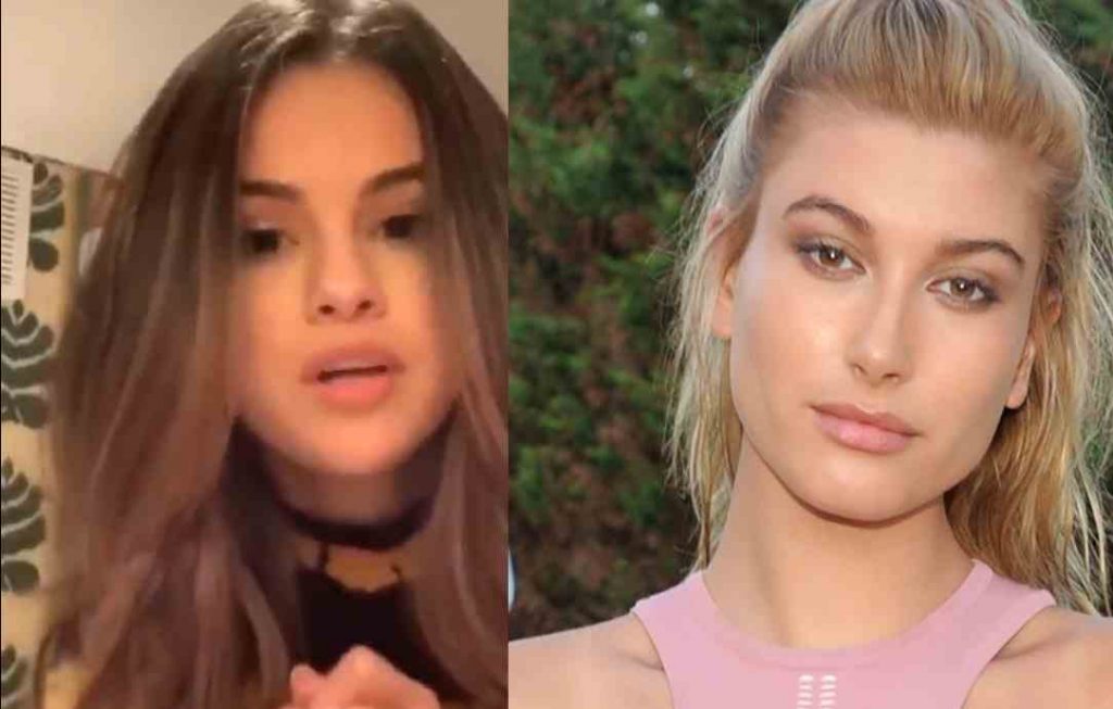 Selena Gomez reacciona al encuentro en un restaurant con Hailey Bieber