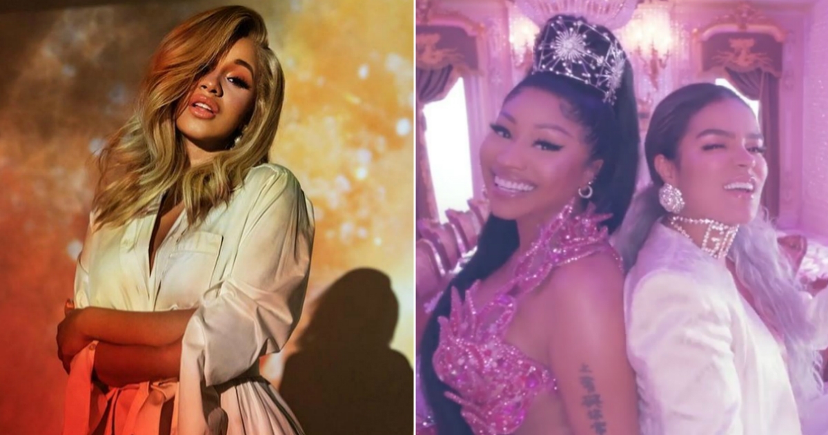 Karol G afirma que Nicki Minaj esta a un nivel más alto que el de Cardi B