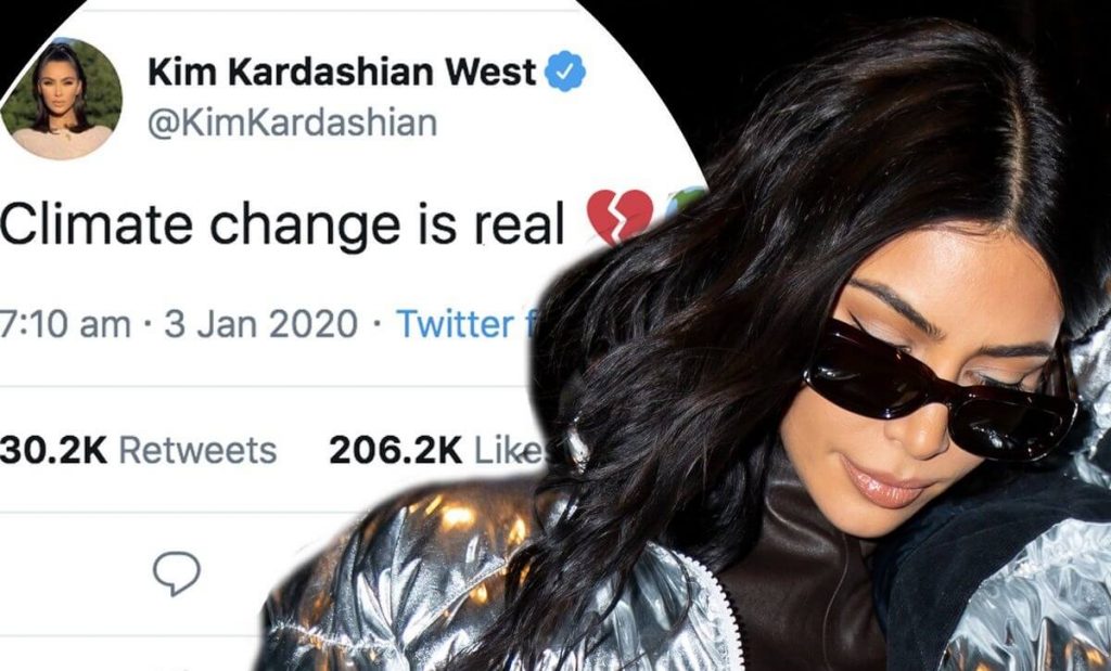 Kim Kardashian está cansada de críticas por no donar a los incendios en Australia