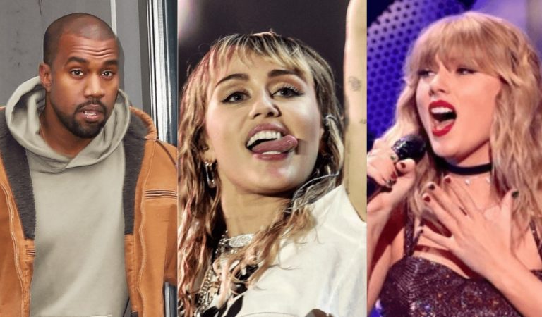 Taylor Swift, Miley Cyrus y Kanye West tienen los peores temas del 2019 según Forbes