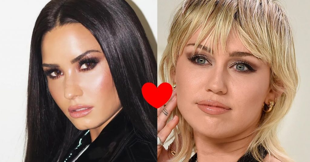 Demi Lovato y Miley Cyrus tuvieron una relación amorosa en su época Disney