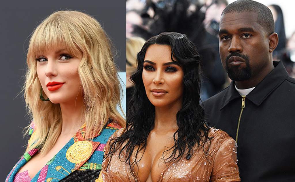 Filtran llamada completa de Taylor Swift y Kanye West en el 2016, Kim Kardashian mintió