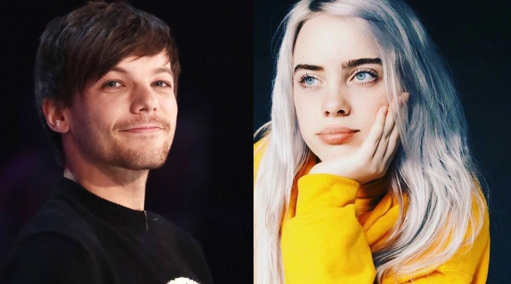 Billie Eilish se burla del físico de Louis Tomlinson y esto enfurece a la gente