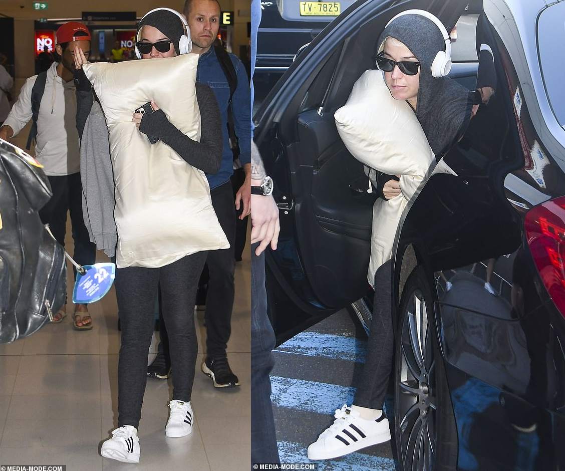 Katy Perry huye de Australia tras estar en cuarentena en un hotel por orden de su disquera