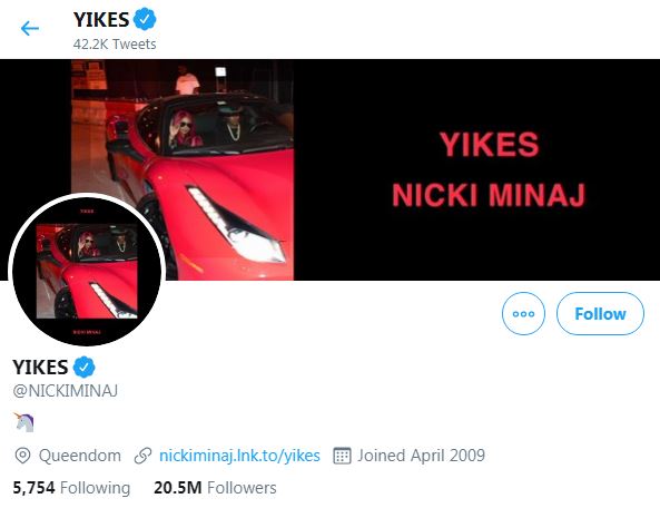 Nicki Minaj se ha separado de su esposo Kenneth Petty a menos de un año de su matrimonio