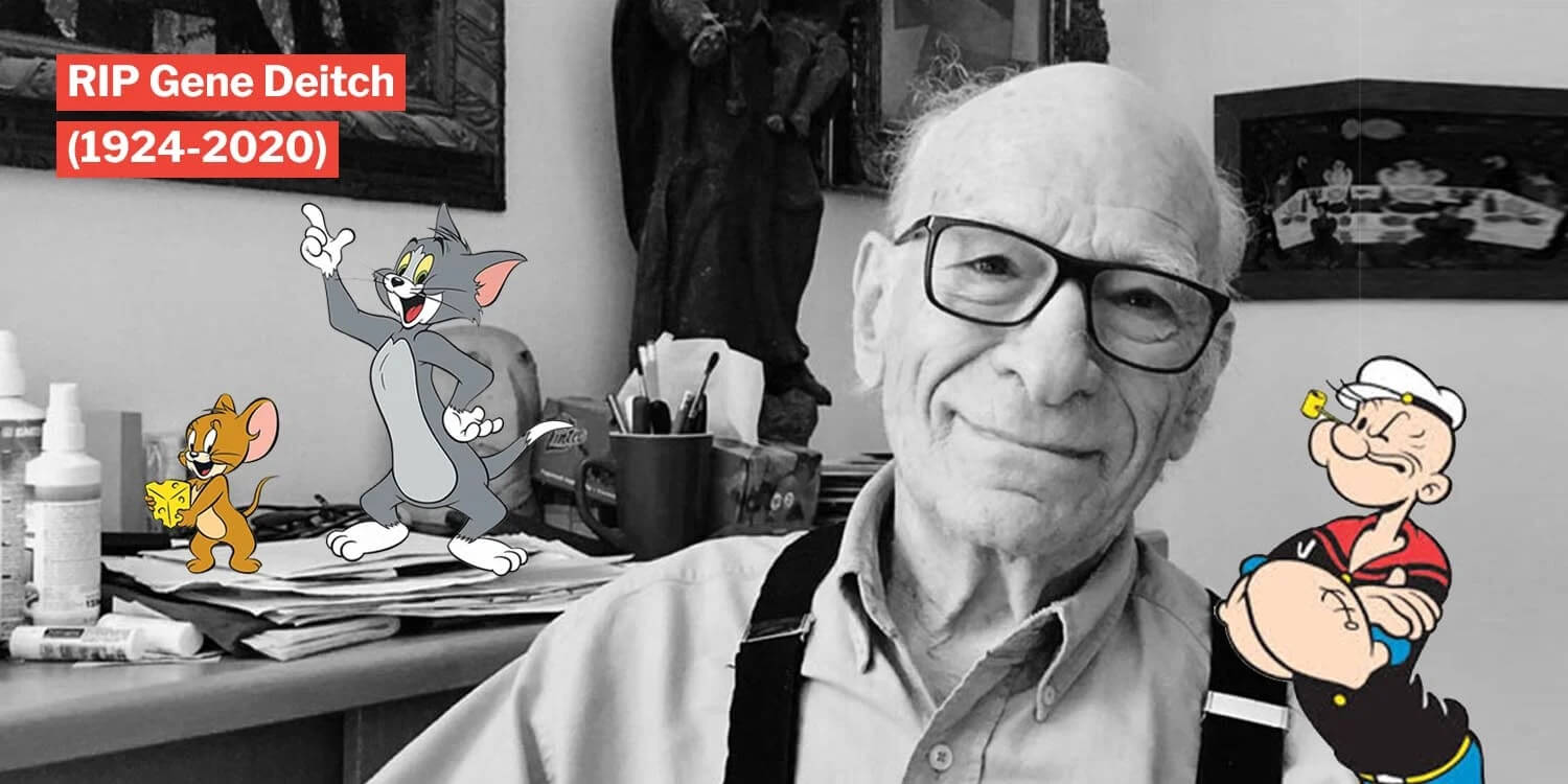 Fallece Gene Deith, el creador de 'Tom & Jerry' y 'Popeye el Marino'