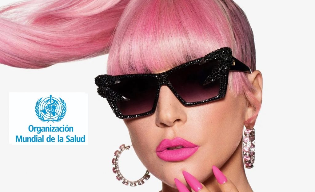 Lady Gaga se une a la OMS y anuncian concierto benéfico junto a otros artistas