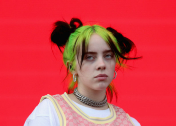 AUSTIN, TEXAS - OCTOBER 12:  Billie Eilish performs in concert during week two of the ACL Music Festival at Zilker Park on October 12, 2019 in Austin, Texas.  (Photo by Gary Miller/Getty Images)