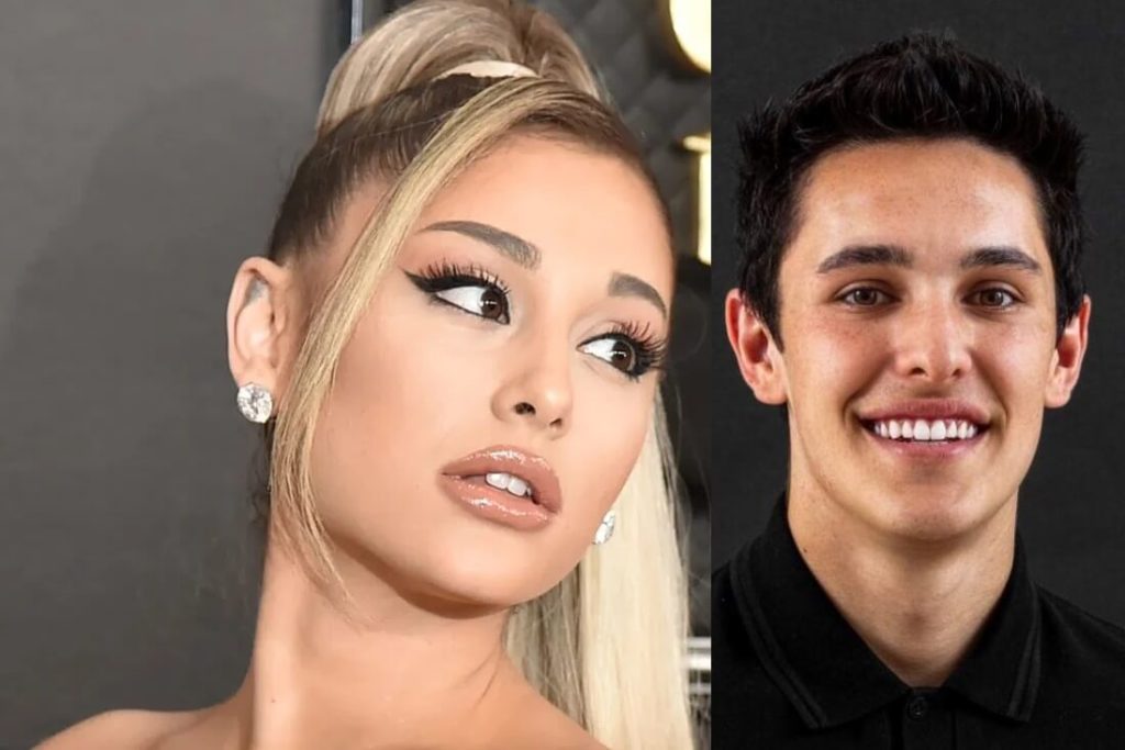 Ariana Grande aumenta rumores de estar embarazada junto a su novio Dalton Gomez