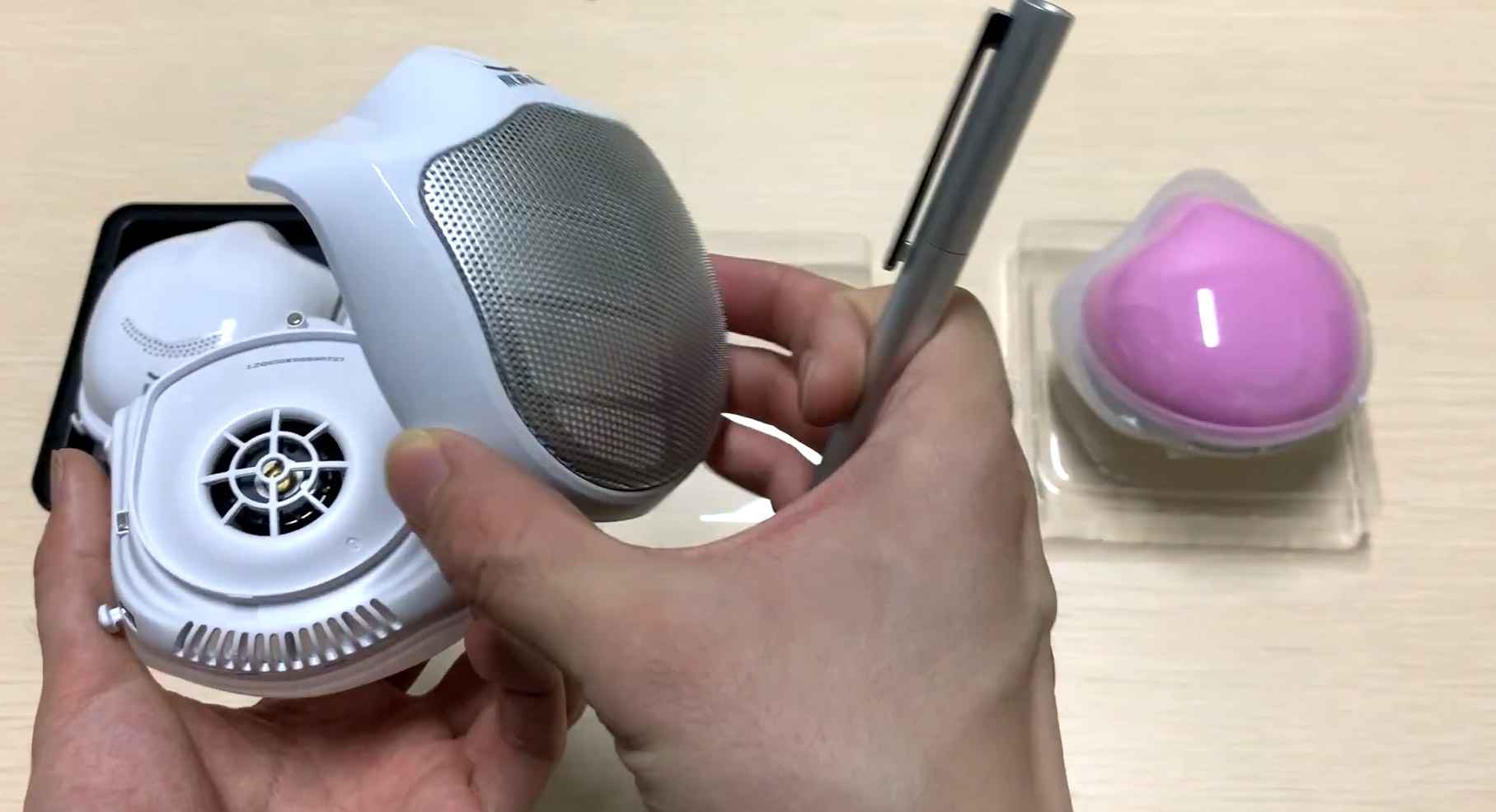 Las mascarillas inteligentes de Xiaomi que se desinfectan solas