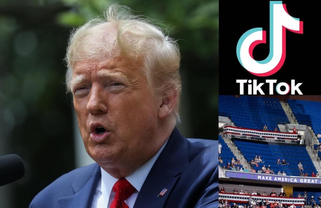 Fans del K-pop y TikTokers burlan evento de Donald Trump y lo dejan pasando pena